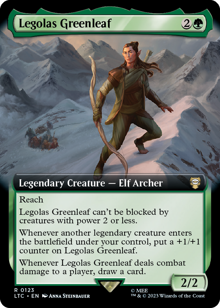 Legolas Greenleaf (Extended Art) [The Lord of the Rings: Tales of Middle-Earth Commander] | GnG Games