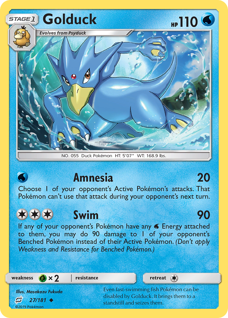 Golduck (27/181) [Sun & Moon: Team Up] | GnG Games