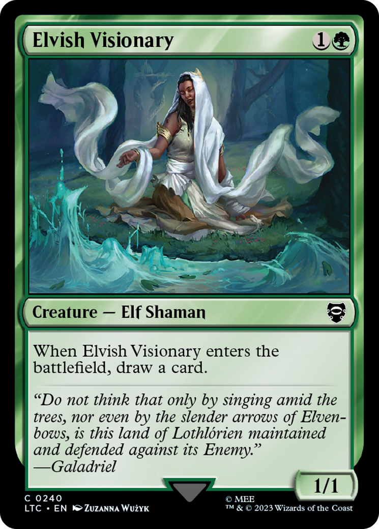Elvish Visionary [The Lord of the Rings: Tales of Middle-Earth Commander] | GnG Games