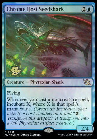 Chrome Host Seedshark [March of the Machine Prerelease Promos] | GnG Games