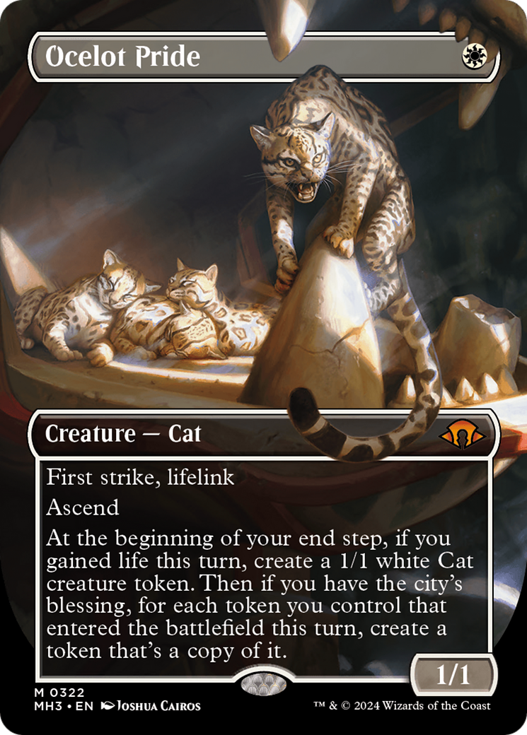 Ocelot Pride (Borderless) [Modern Horizons 3] | GnG Games