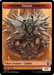 Tarmogoyf // Goblin Double-Sided Token [Modern Horizons 3 Commander Tokens] | GnG Games