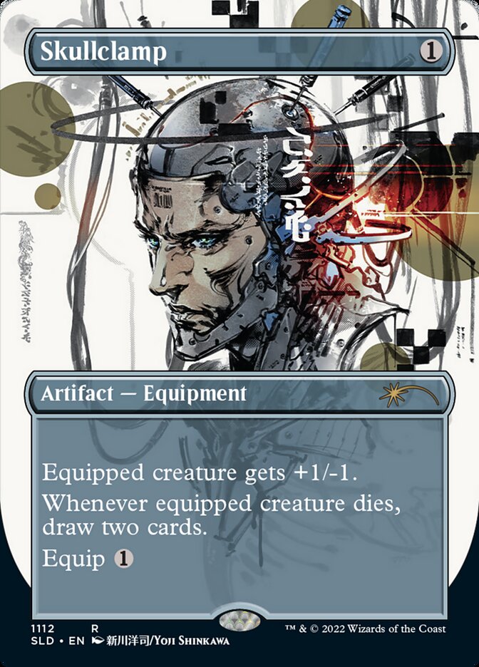 Skullclamp (Borderless) [Secret Lair Drop Series] | GnG Games