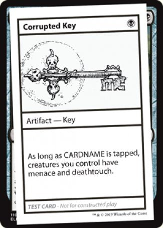 Corrupted Key (2021 Edition) [Mystery Booster Playtest Cards] | GnG Games