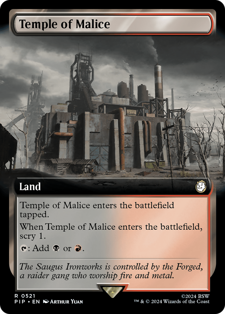 Temple of Malice (Extended Art) [Fallout] | GnG Games