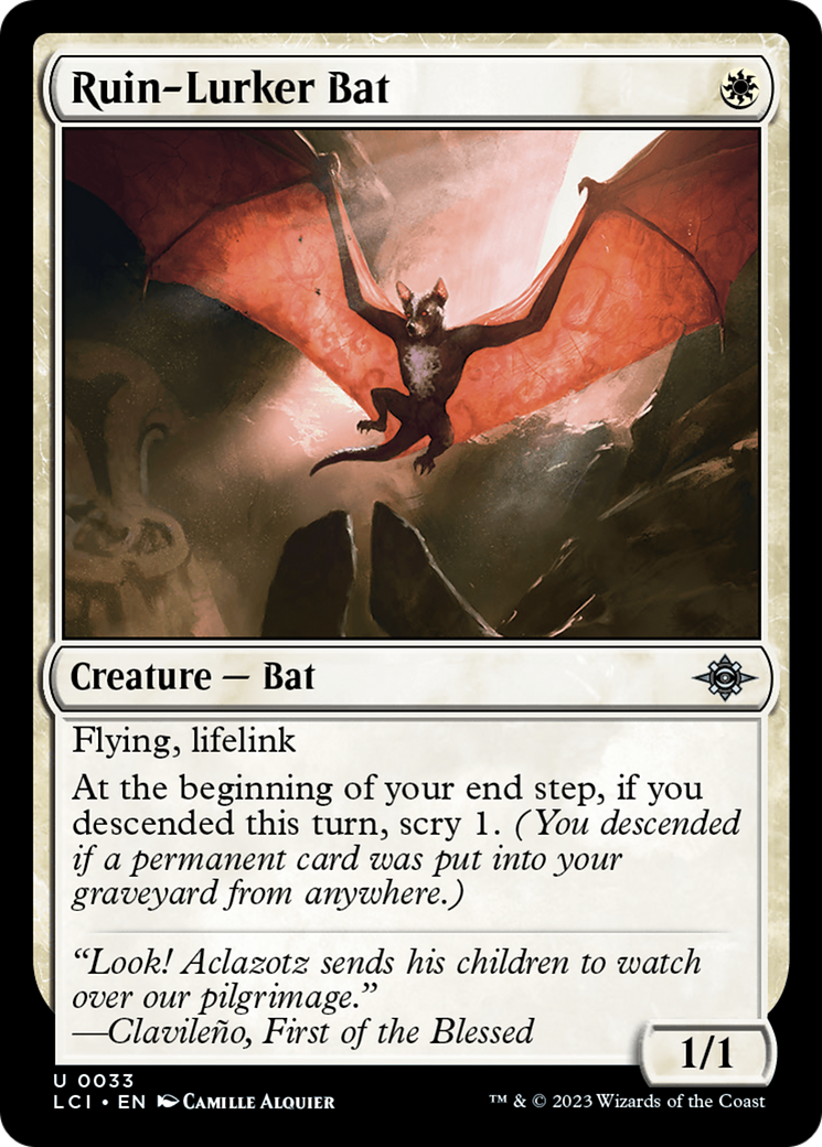 Ruin-Lurker Bat [The Lost Caverns of Ixalan] | GnG Games