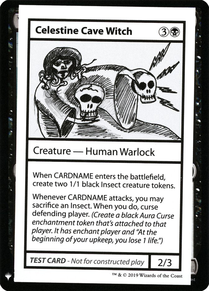 Celestine Cave Witch [Mystery Booster Playtest Cards] | GnG Games