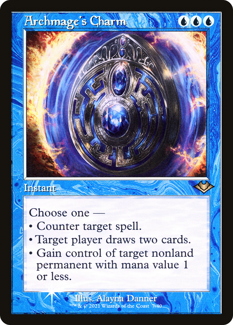 Archmage's Charm (Retro Foil Etched) [Modern Horizons] | GnG Games