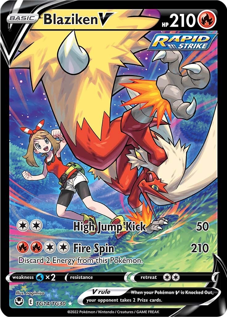 Blaziken V (TG14/TG30) [Sword & Shield: Silver Tempest] | GnG Games