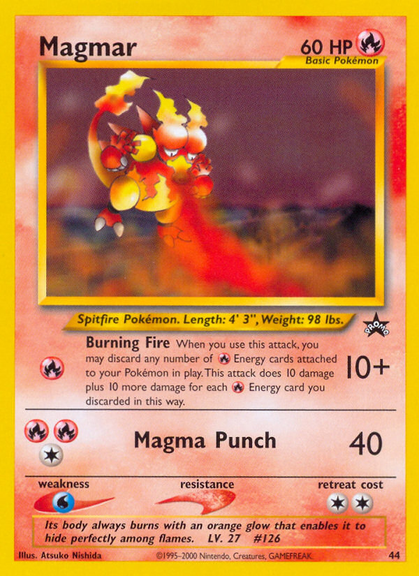 Magmar (44) [Wizards of the Coast: Black Star Promos] | GnG Games