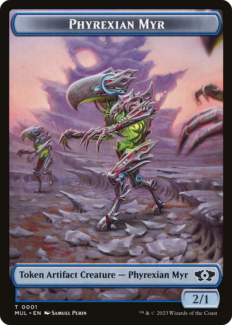 Phyrexian Myr // Phyrexian Hydra (11) Double-Sided Token [March of the Machine Tokens] | GnG Games