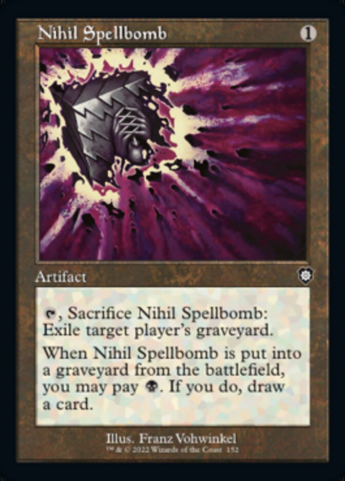 Nihil Spellbomb (Retro) [The Brothers' War Commander] | GnG Games