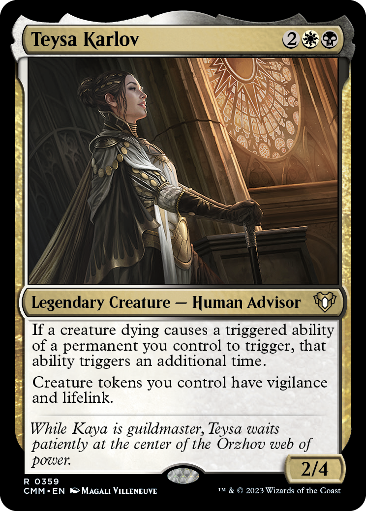 Teysa Karlov [Commander Masters] | GnG Games