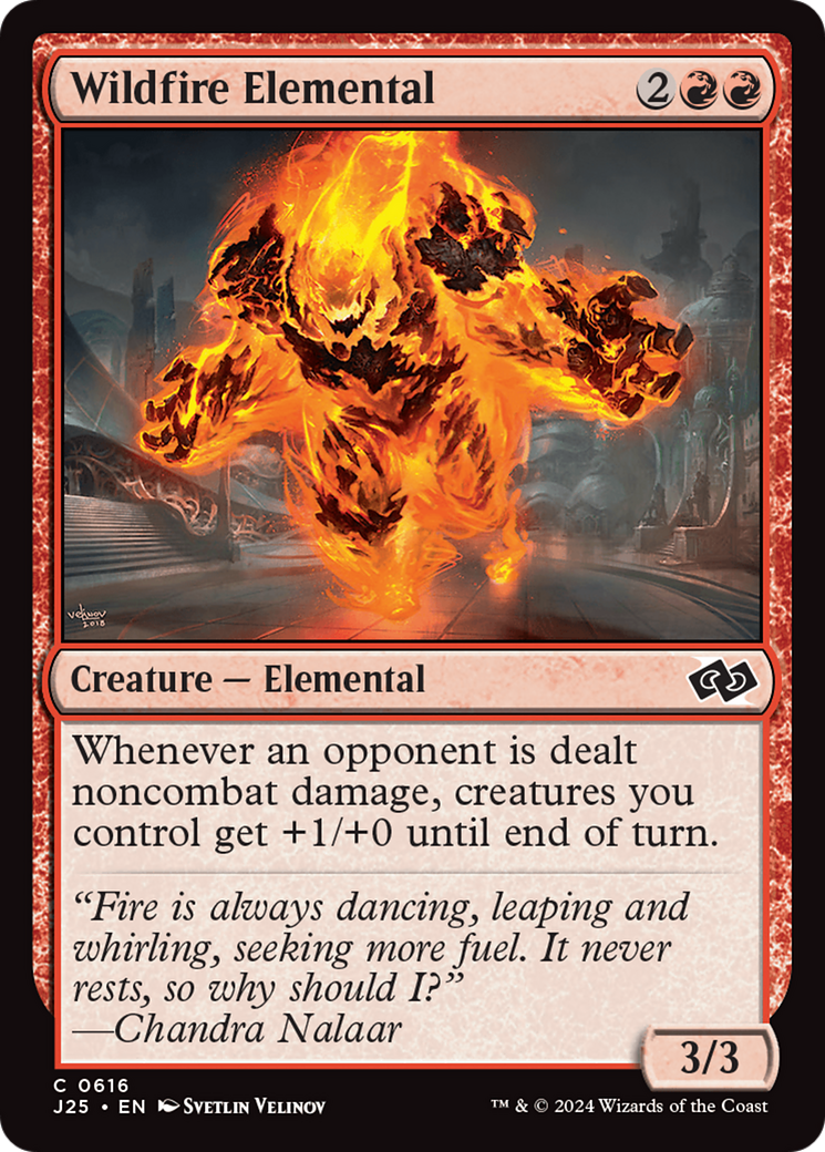 Wildfire Elemental [Foundations Jumpstart] | GnG Games