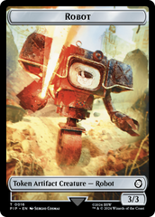 Treasure (0019) // Robot Double-Sided Token [Fallout Tokens] | GnG Games