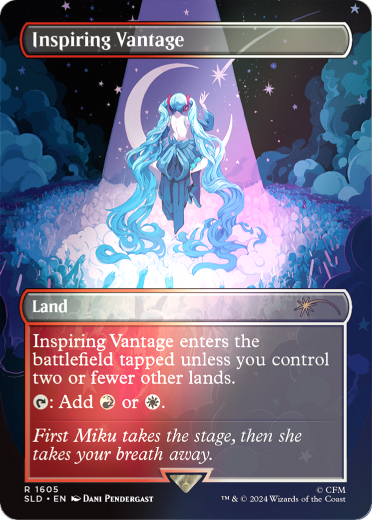 Inspiring Vantage (1605) (Rainbow Foil) [Secret Lair Drop Series] | GnG Games