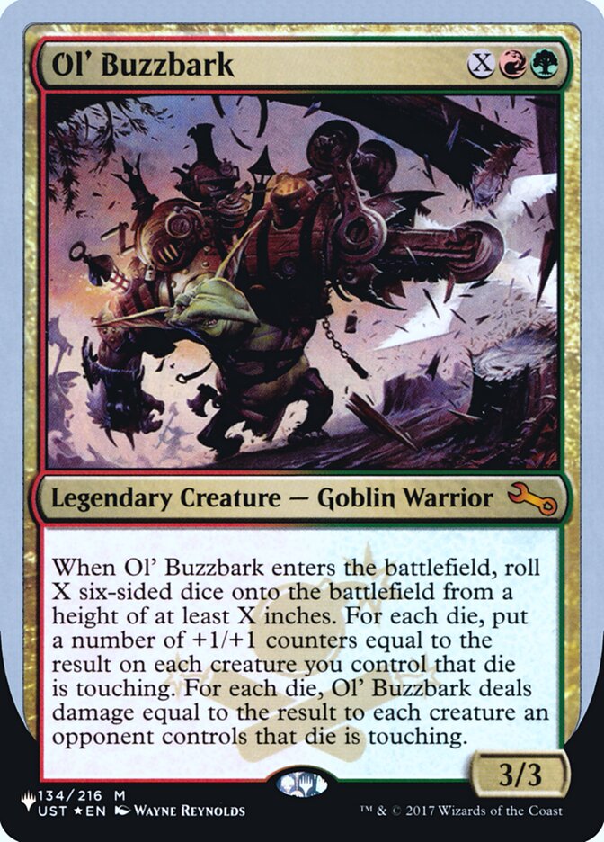 Ol' Buzzbark (Unfinity Foil Edition) [The List] | GnG Games