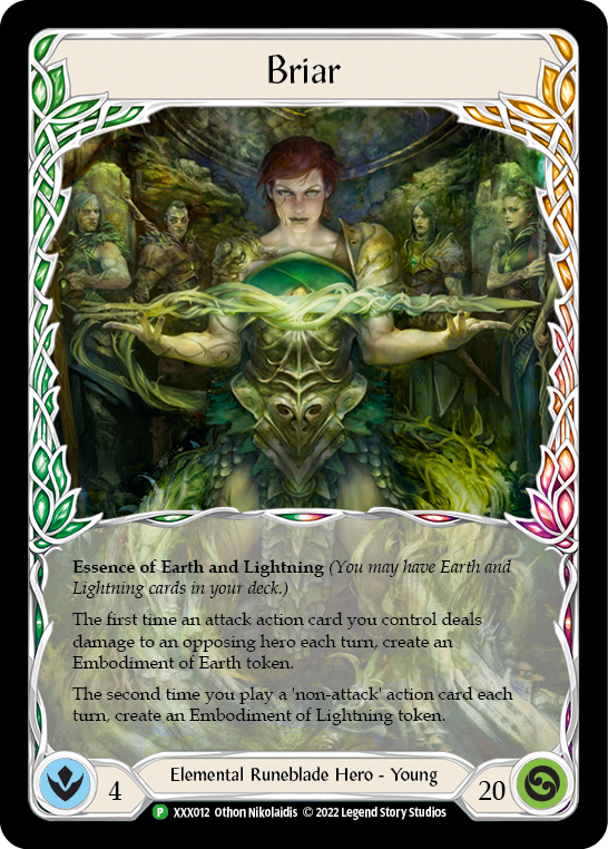 Briar // Briar, Warden of Thorns [XXX011/XXX012] (Promo) | GnG Games