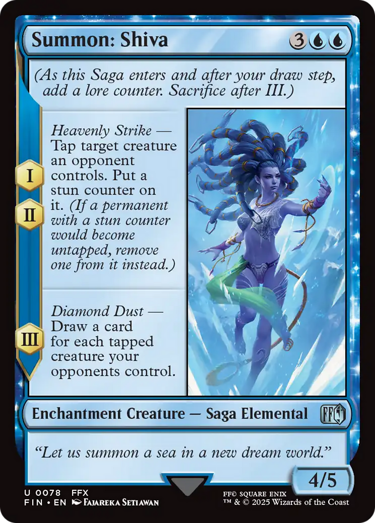 Summon: Shiva [FINAL FANTASY] | GnG Games