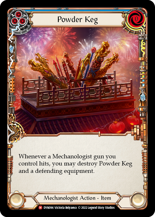 Powder Keg [DYN094] (Dynasty)  Cold Foil | GnG Games
