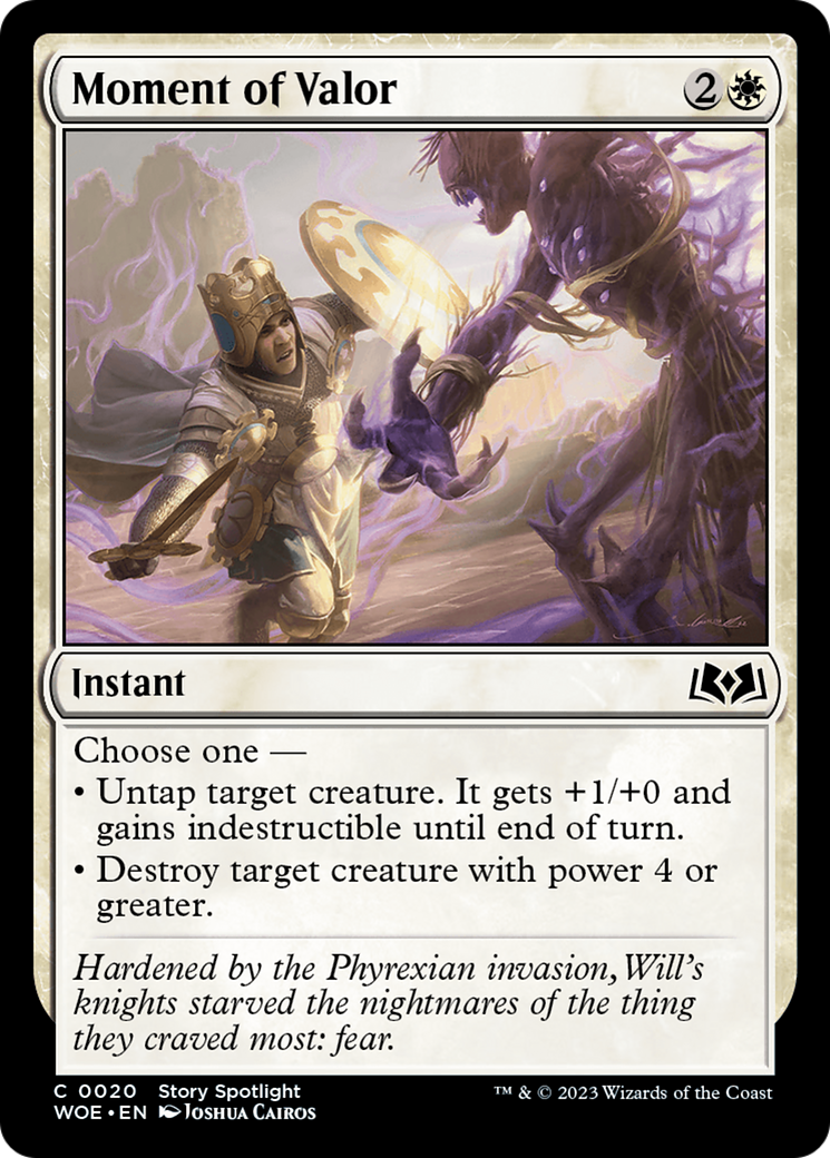 Moment of Valor [Wilds of Eldraine] | GnG Games
