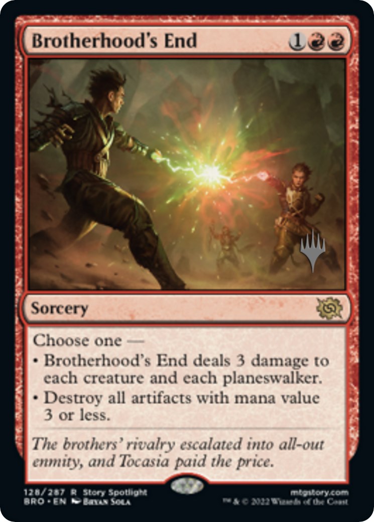 Brotherhood's End (Promo Pack) [The Brothers' War Promos] | GnG Games