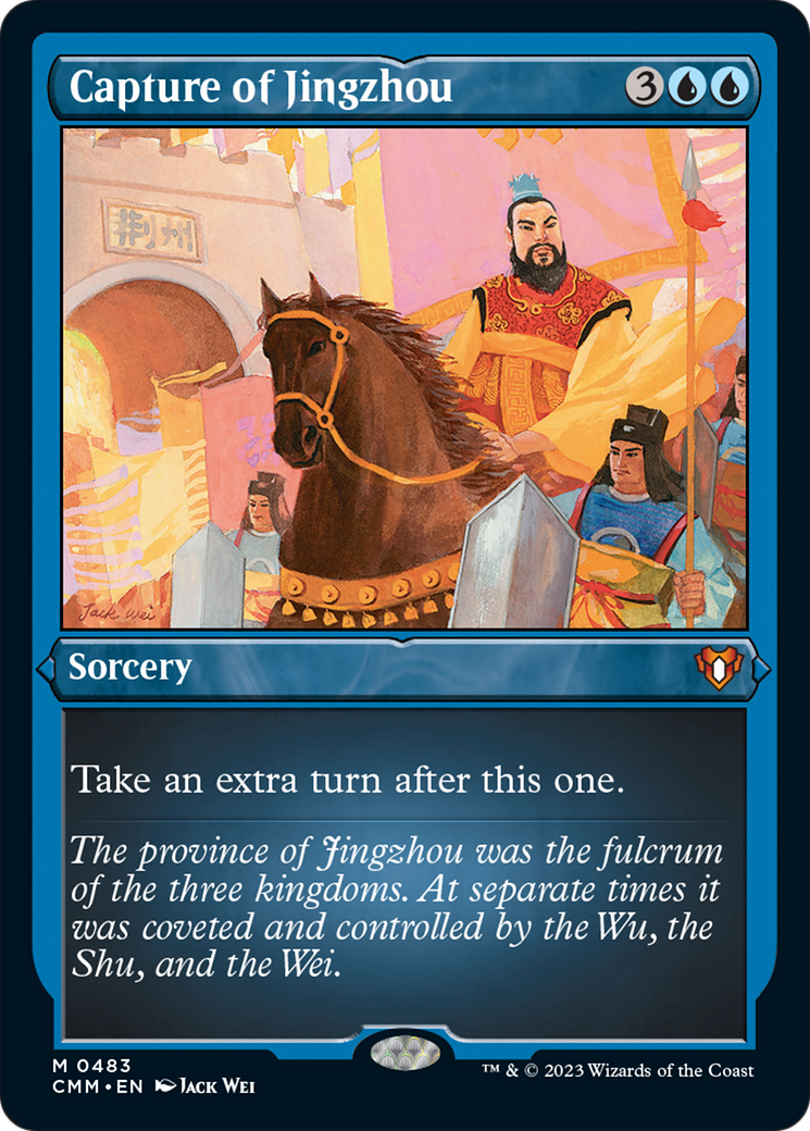 Capture of Jingzhou (Foil Etched) [Commander Masters] | GnG Games
