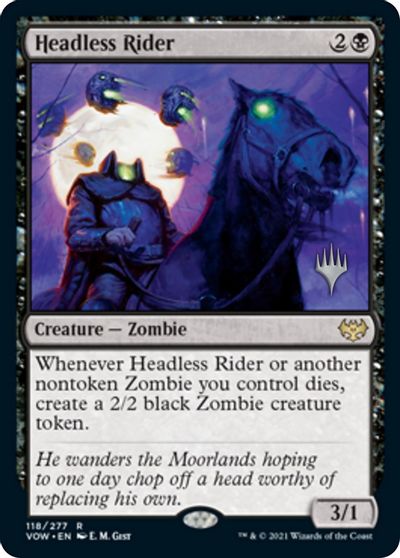 Headless Rider (Promo Pack) [Innistrad: Crimson Vow Promos] | GnG Games