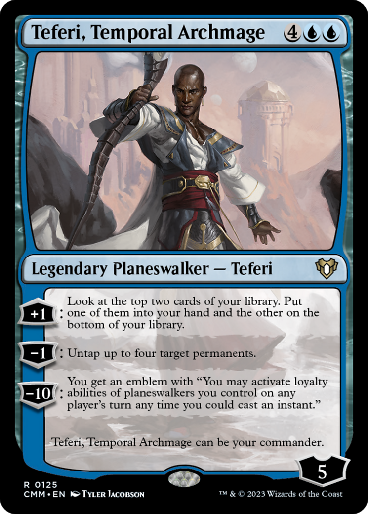 Teferi, Temporal Archmage [Commander Masters] | GnG Games