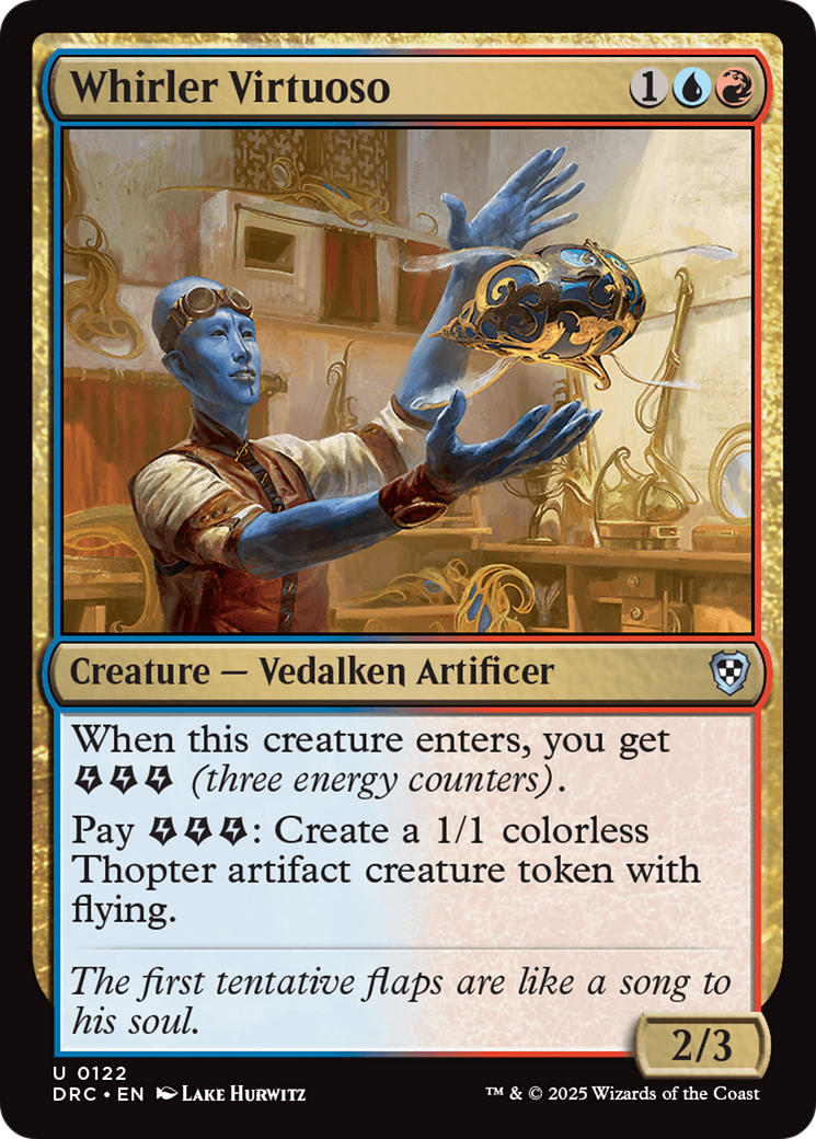 Whirler Virtuoso [Aetherdrift Commander] | GnG Games