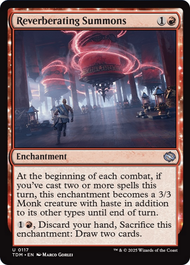 Reverberating Summons [Tarkir: Dragonstorm] | GnG Games