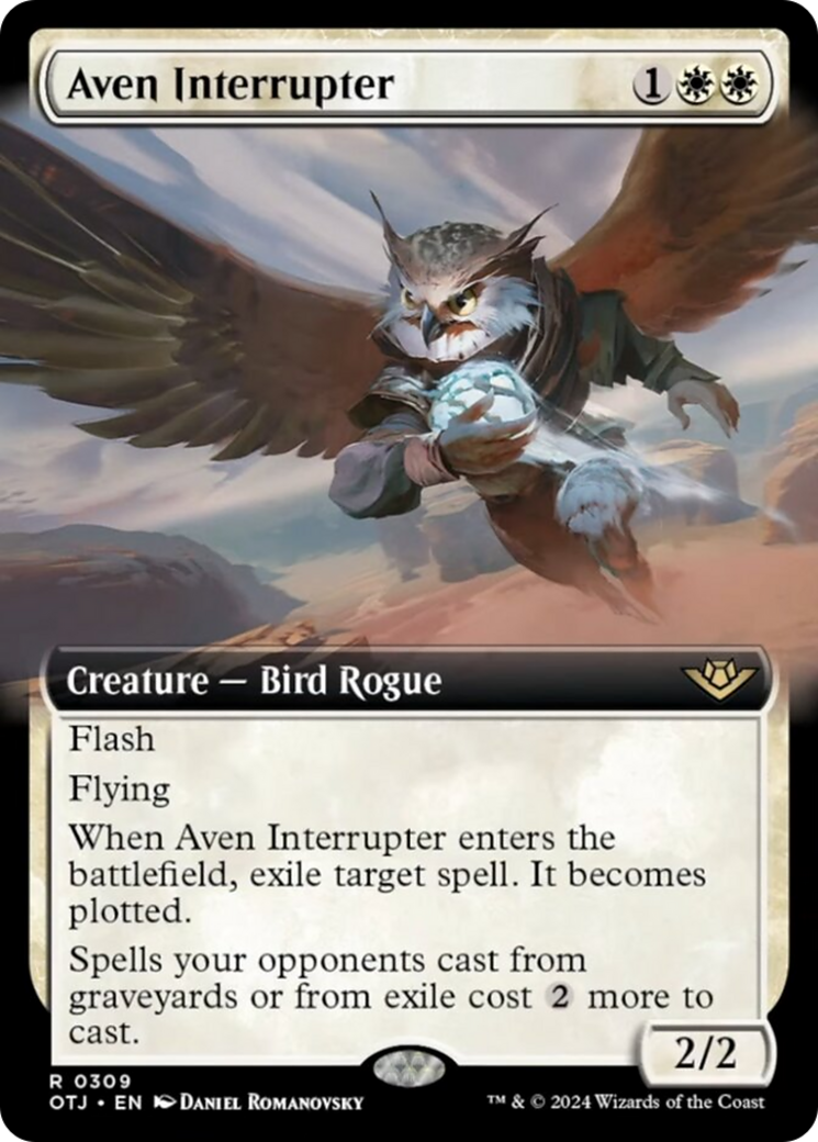 Aven Interrupter (Extended Art) [Outlaws of Thunder Junction] | GnG Games