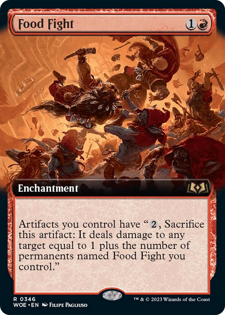 Food Fight (Extended Art) [Wilds of Eldraine] | GnG Games