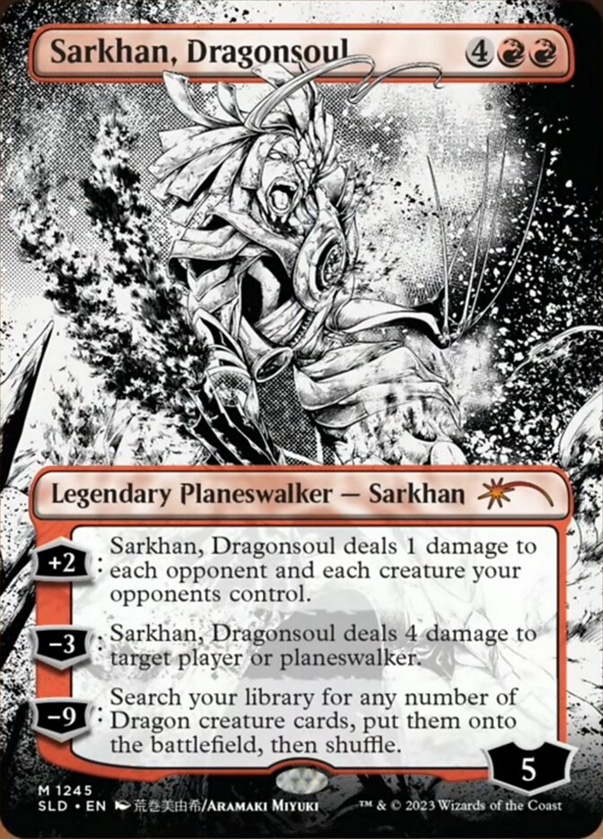 Sarkhan, Dragonsoul (Borderless) [Secret Lair Drop Series] | GnG Games