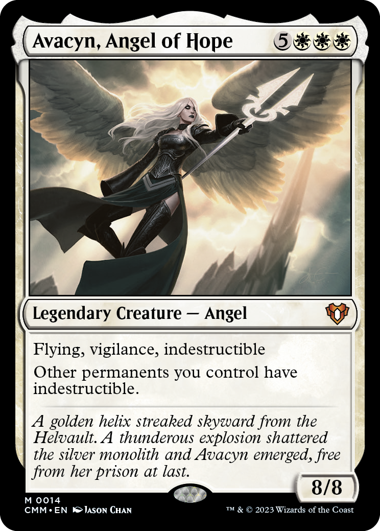 Avacyn, Angel of Hope [Commander Masters] | GnG Games