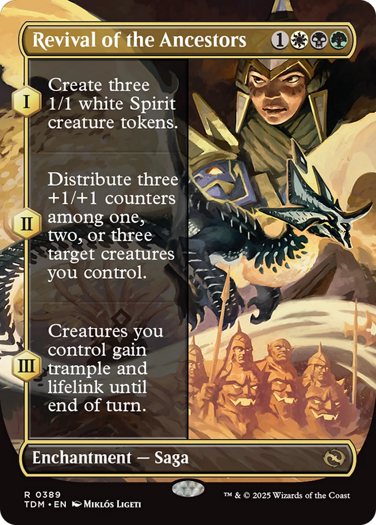 Revival of the Ancestors (Borderless) [Tarkir: Dragonstorm] | GnG Games