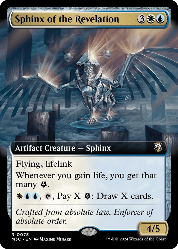 Sphinx of the Revelation (Extended Art) [Modern Horizons 3 Commander] | GnG Games