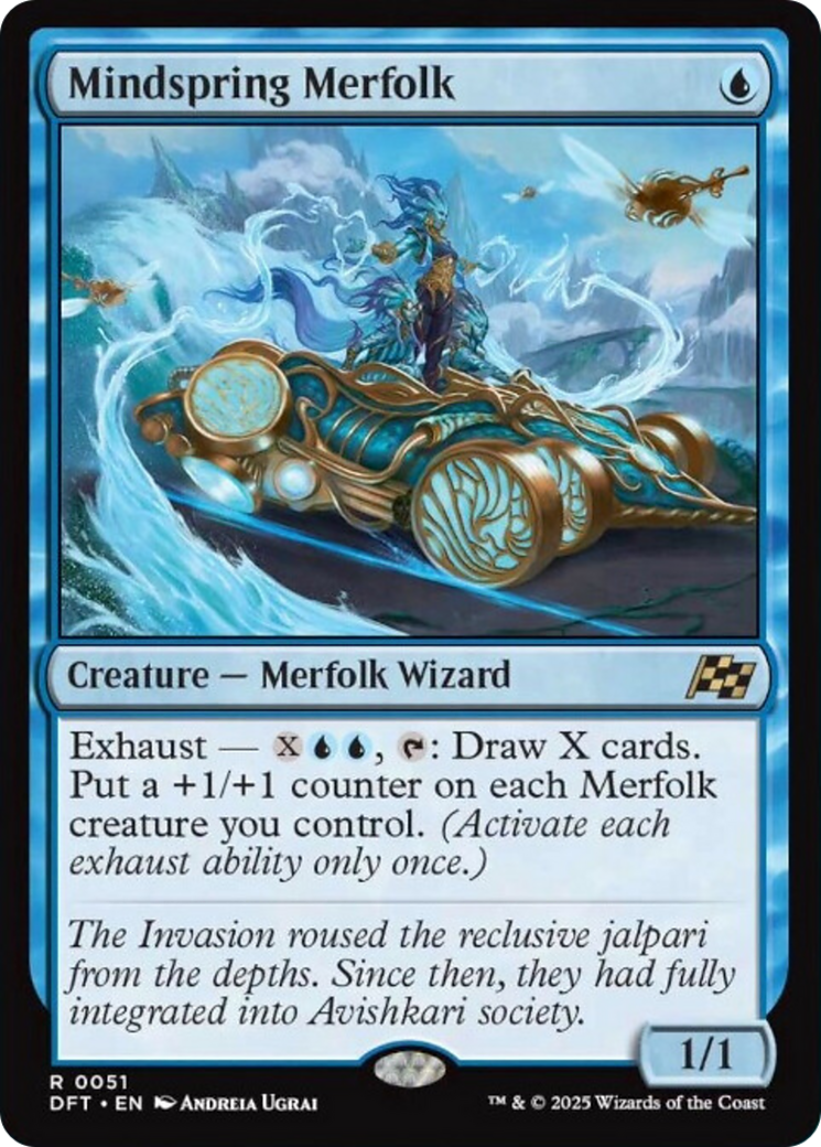 Mindspring Merfolk [Aetherdrift] | GnG Games