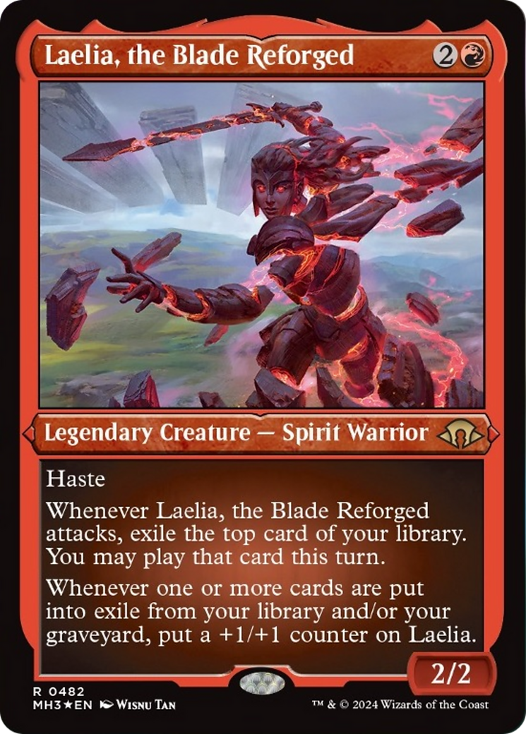 Laelia, the Blade Reforged (Foil Etched) [Modern Horizons 3] | GnG Games