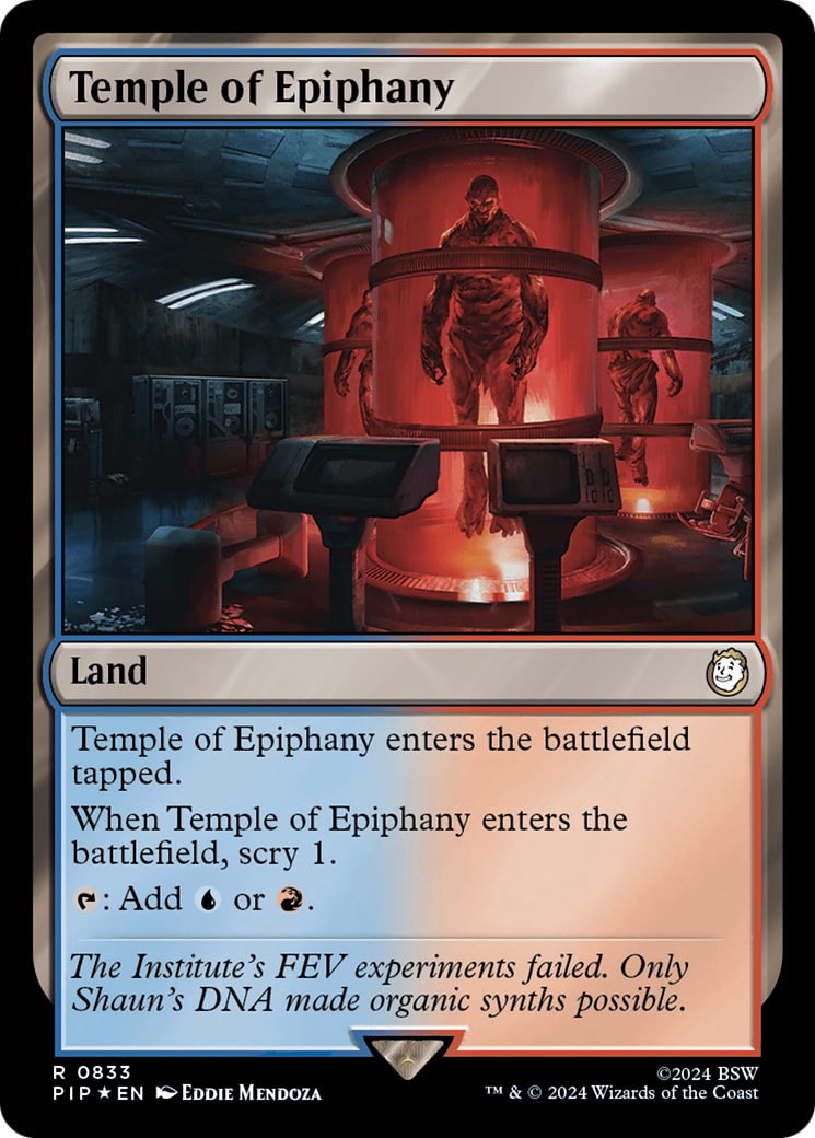 Temple of Epiphany (Surge Foil) [Fallout] | GnG Games