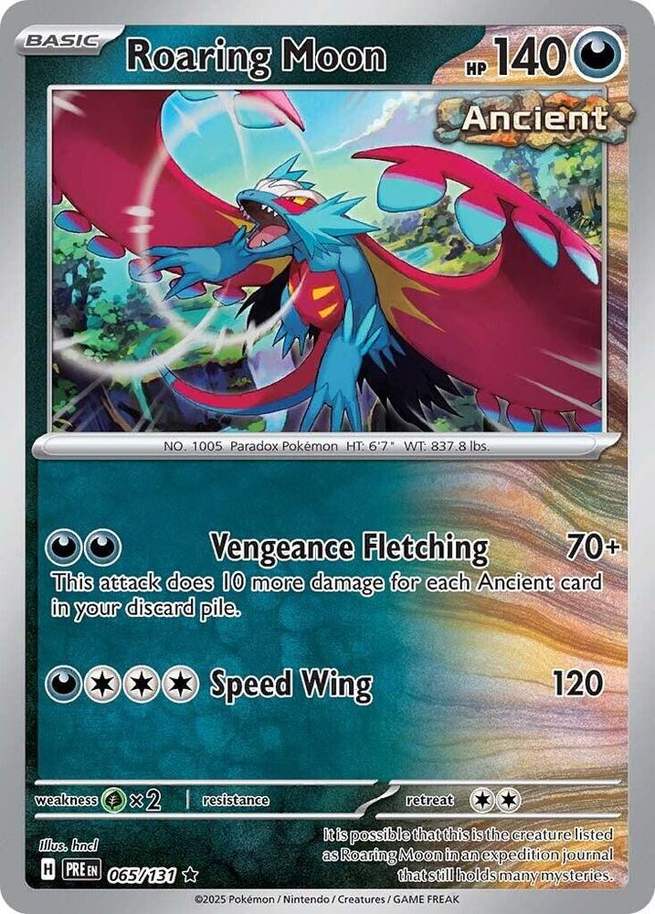 Roaring Moon (065/131) [Scarlet & Violet: Prismatic Evolutions] | GnG Games