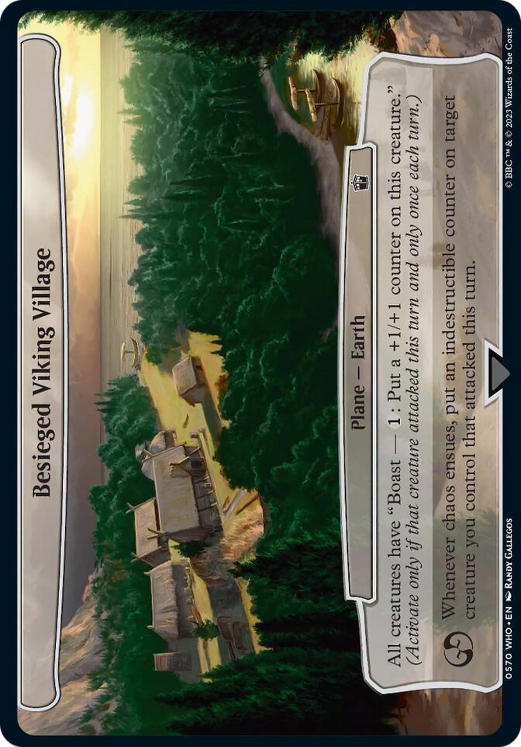 Besieged Viking Village [Doctor Who] | GnG Games