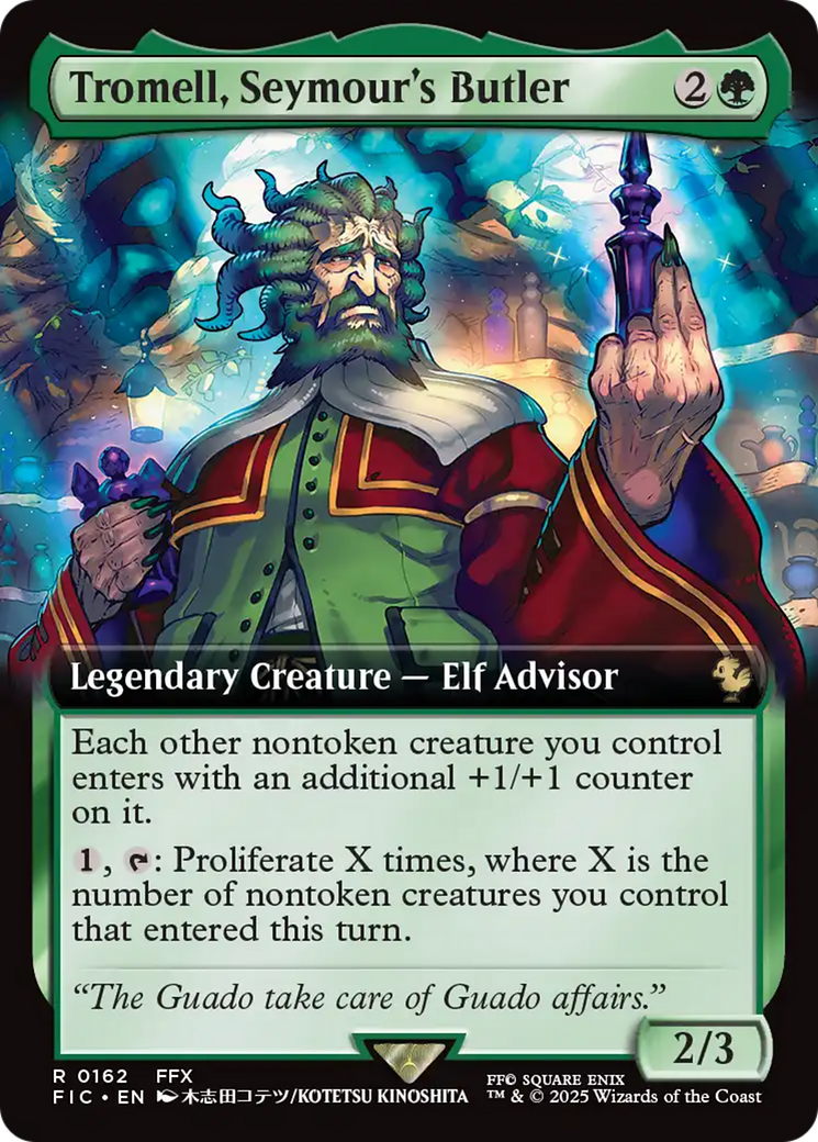 Tromell, Seymour's Butler (Extended Art) [FINAL FANTASY Commander] | GnG Games