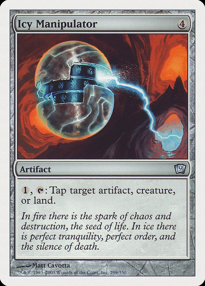 Icy Manipulator (9th Edition) [Oversize Cards] | GnG Games