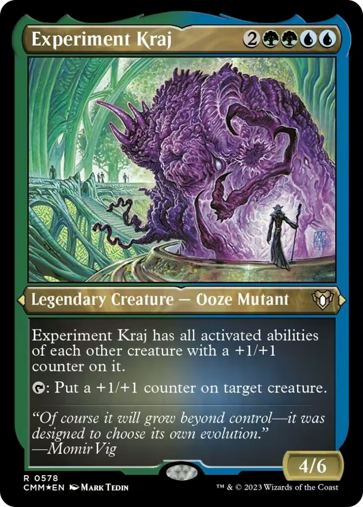 Experiment Kraj (Foil Etched) [Commander Masters] | GnG Games