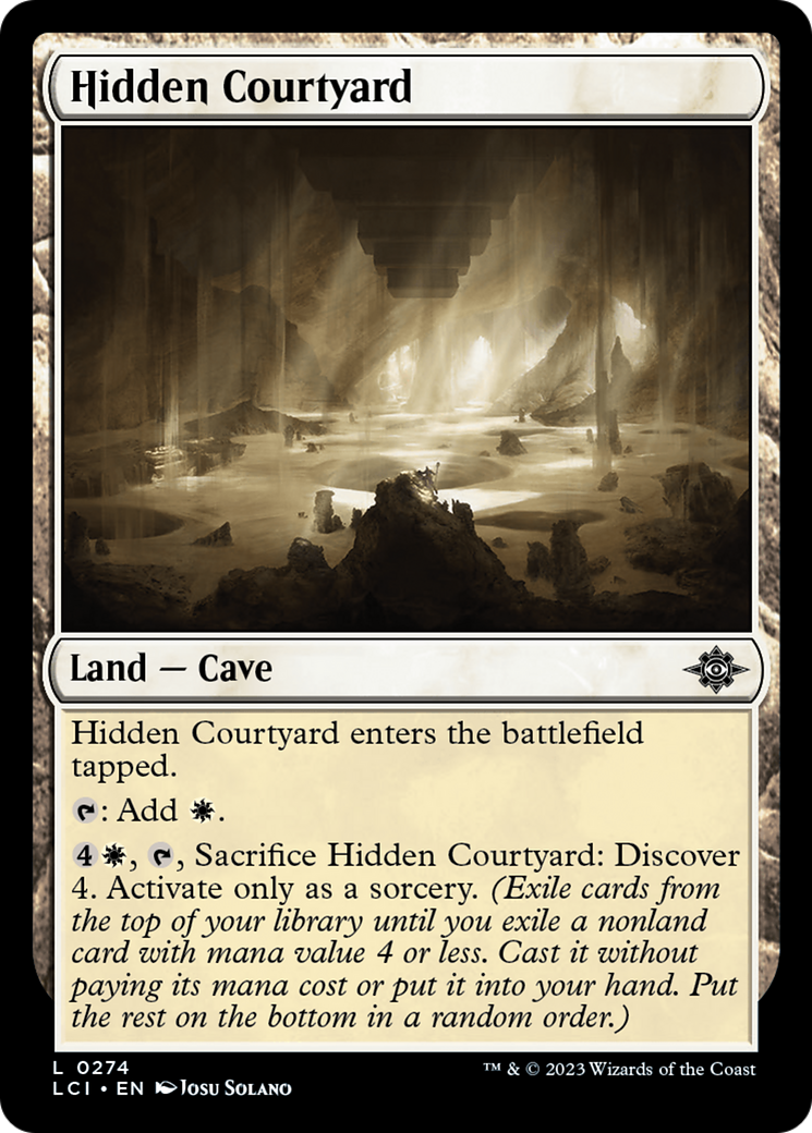 Hidden Courtyard [The Lost Caverns of Ixalan] | GnG Games