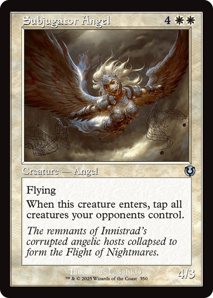 Subjugator Angel (Retro Frame) [Innistrad Remastered] | GnG Games