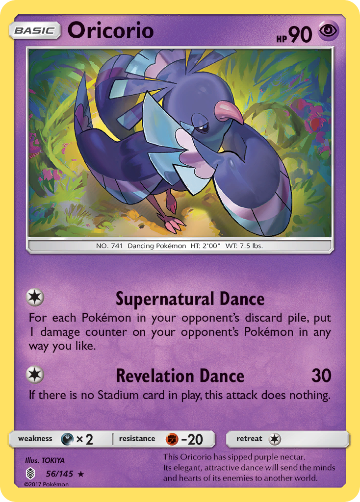 Oricorio (56/145) [Sun & Moon: Guardians Rising] | GnG Games
