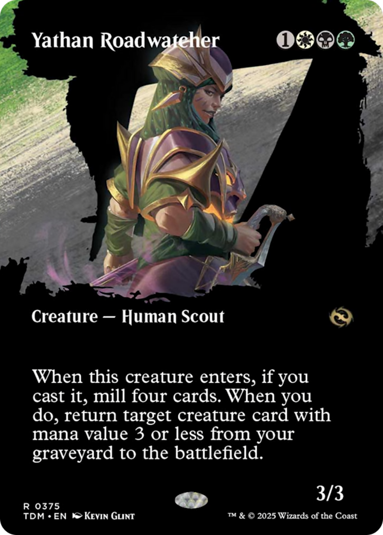 Yathan Roadwatcher (Borderless) [Tarkir: Dragonstorm] | GnG Games