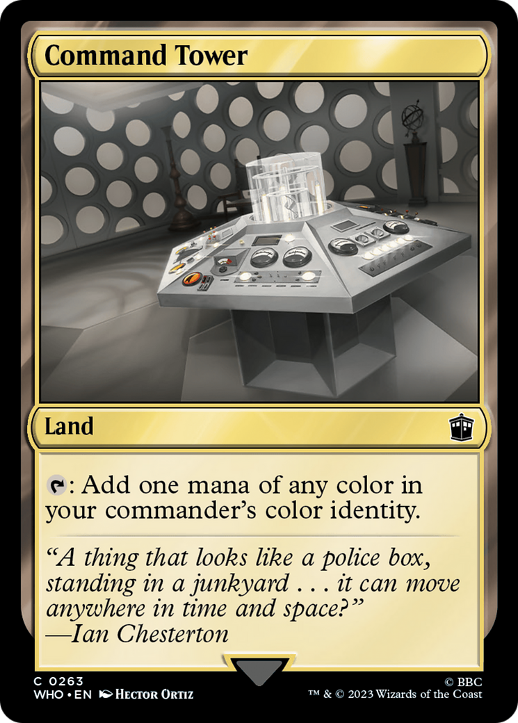 Command Tower (0263) [Doctor Who] | GnG Games